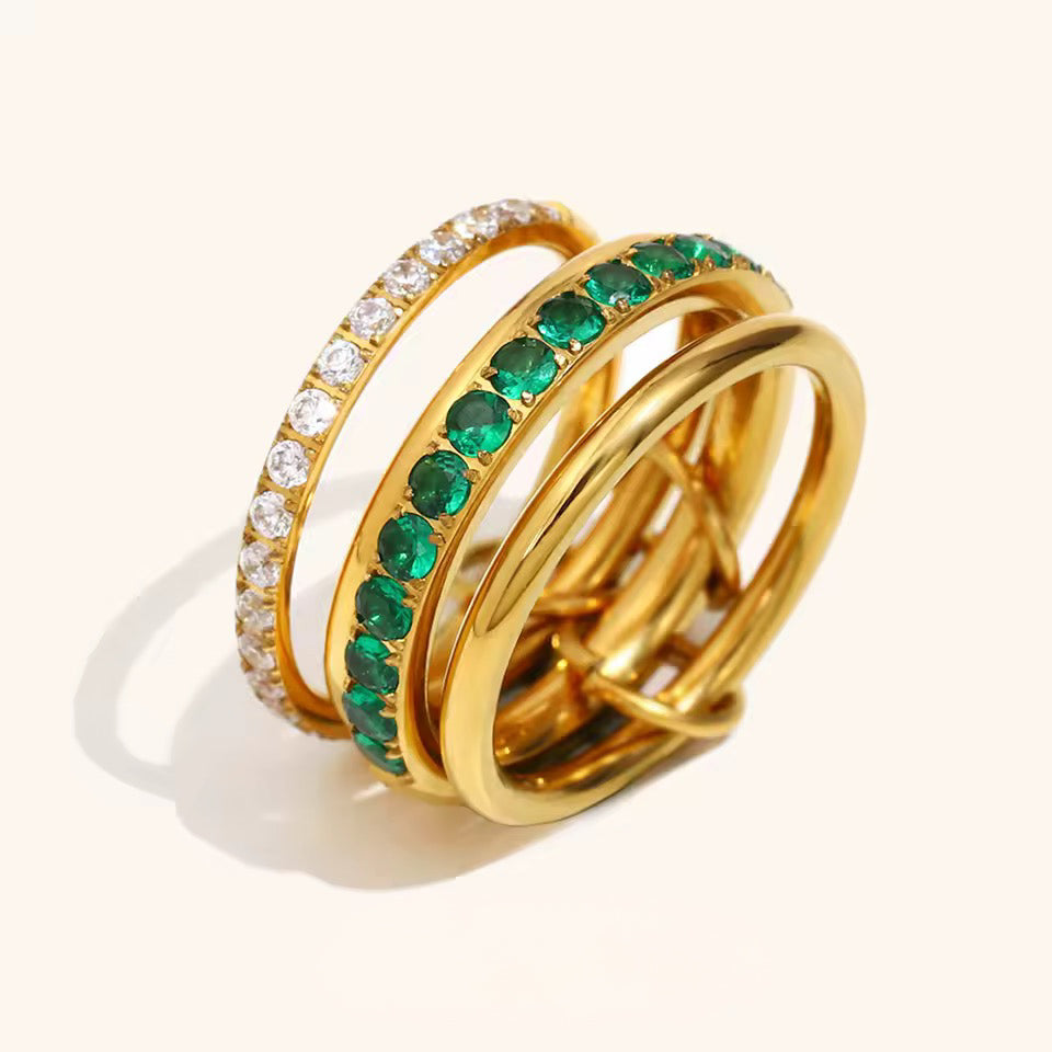 La bague Kenza - Le trésor Émeraude