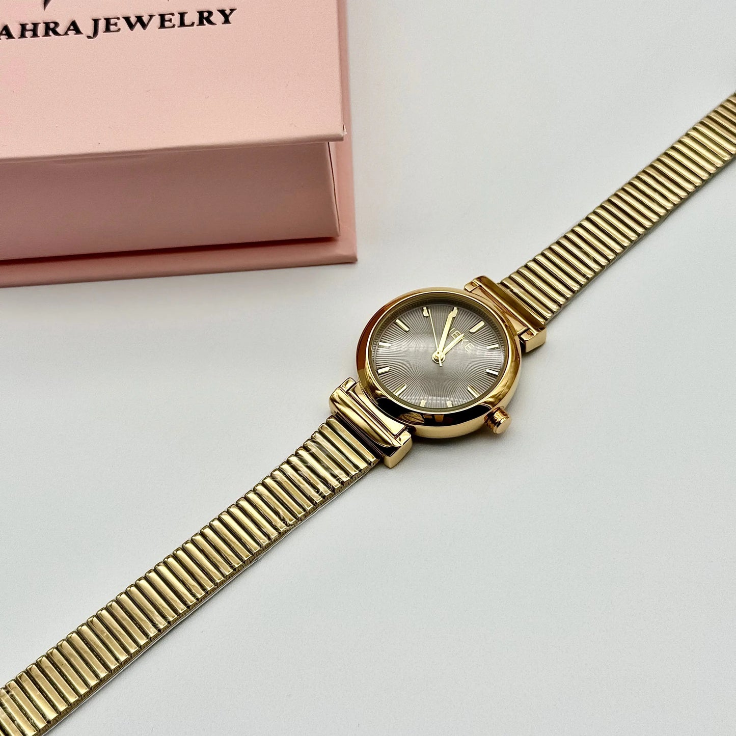 Montre IEKE doré ou argenté | Zahra Jewelry ZAHRA JEWELRY