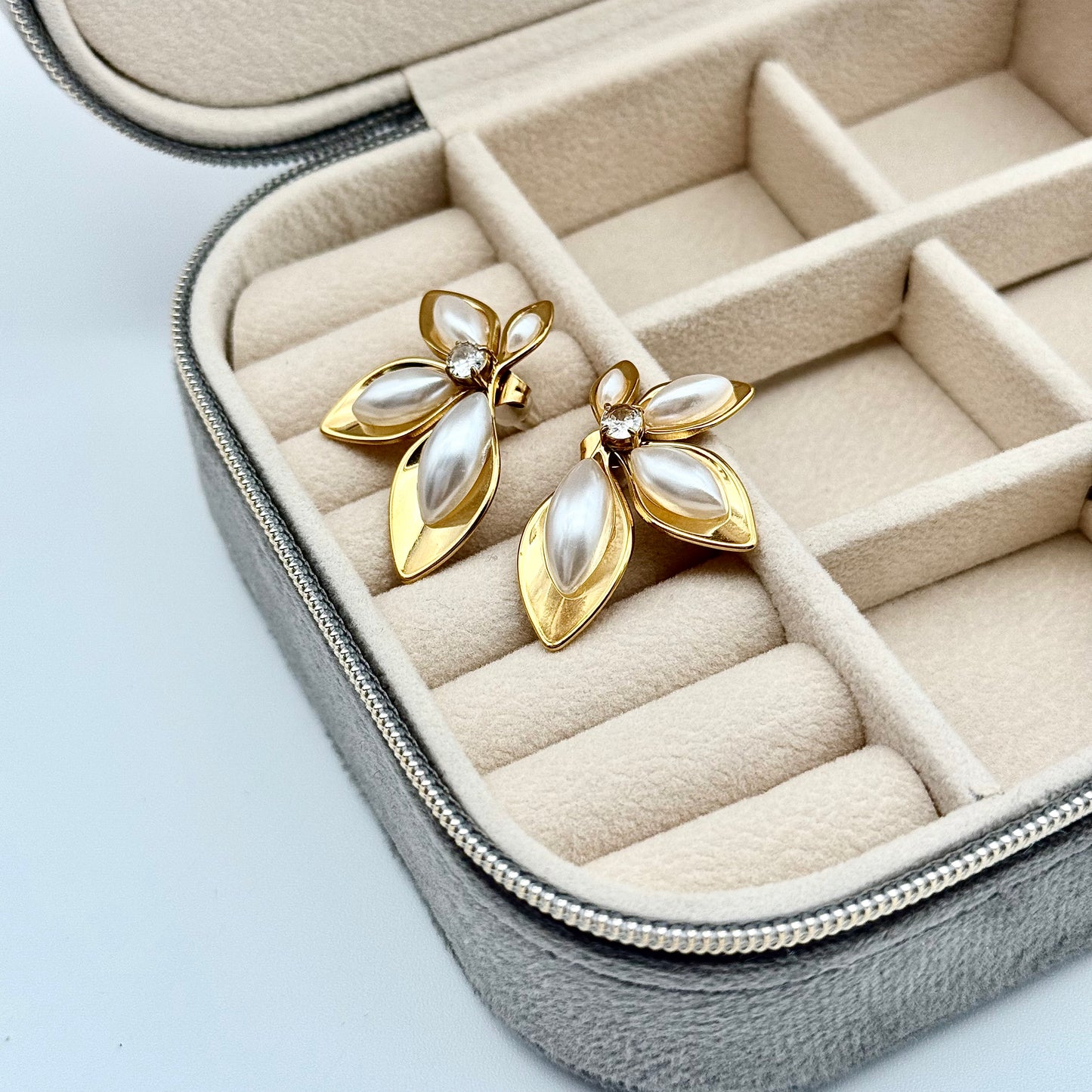 Boucles d’oreilles en acier inoxydable | Zahra Jewellery