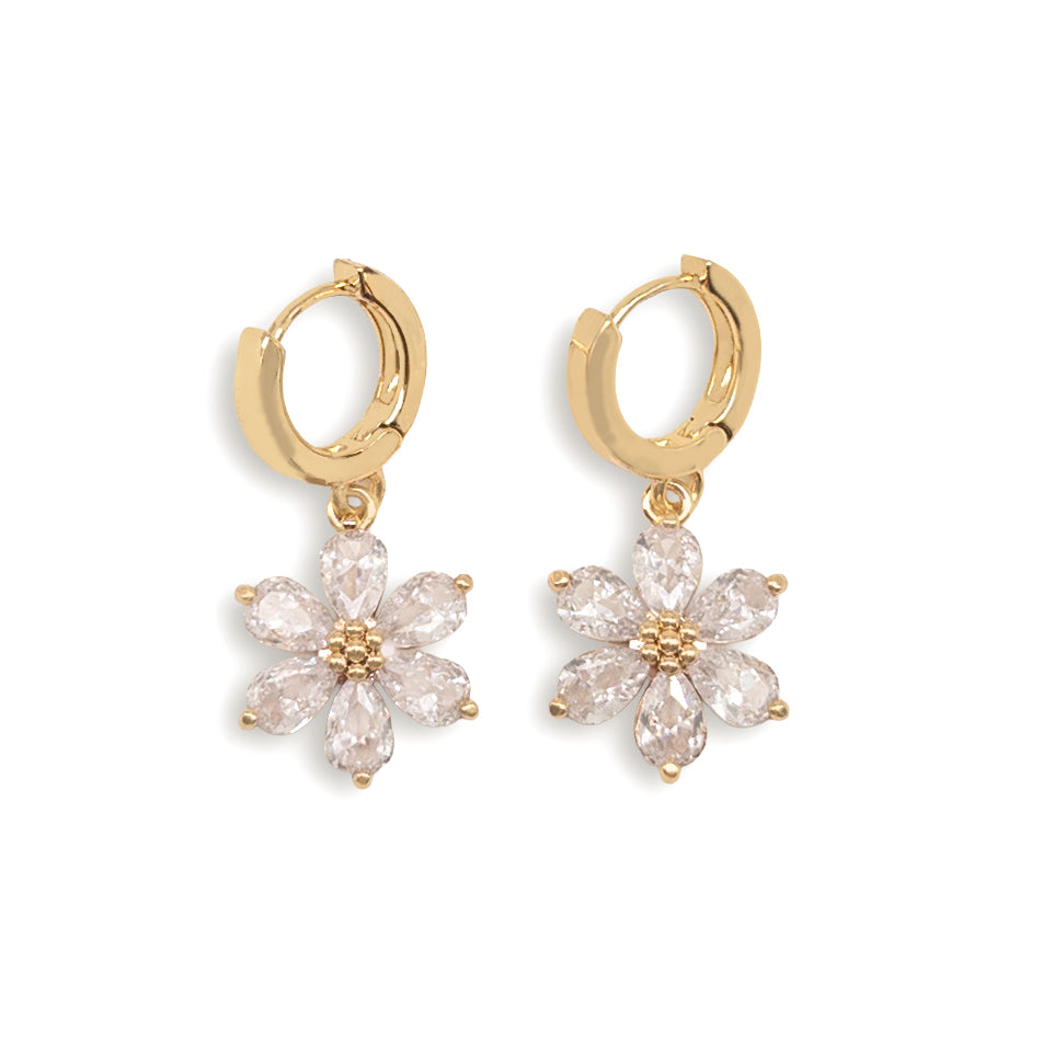 Boucles d'oreilles Marguerite
