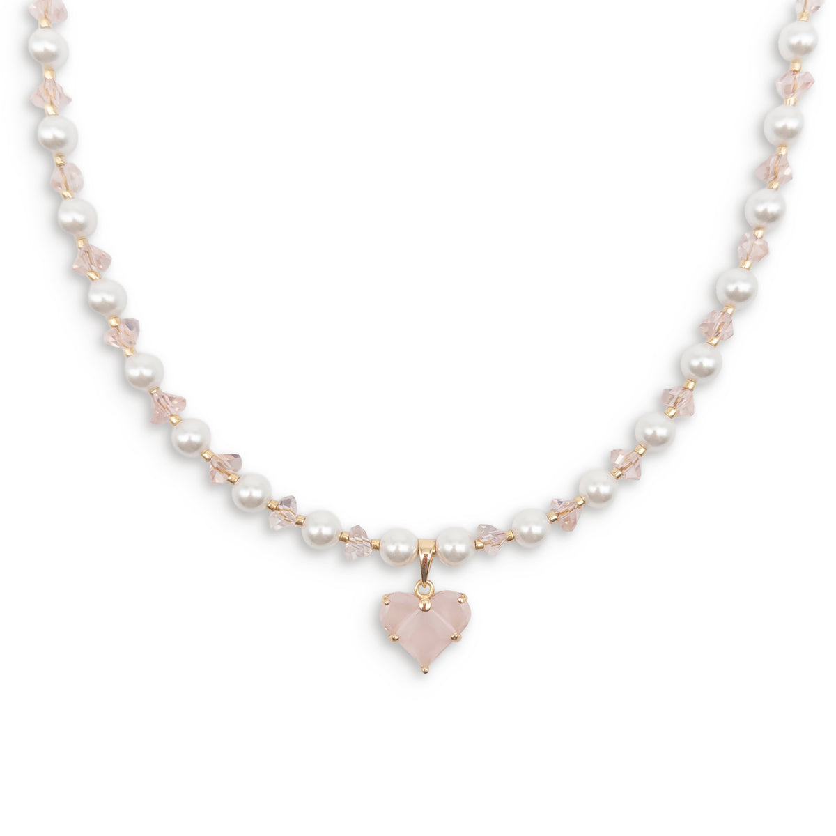Collier Rose Poudré